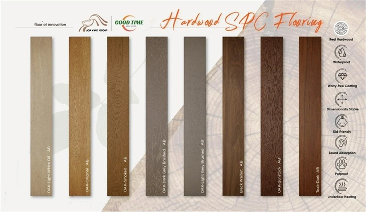 NATURAL WOOD DESIGN SPC FLOORING
