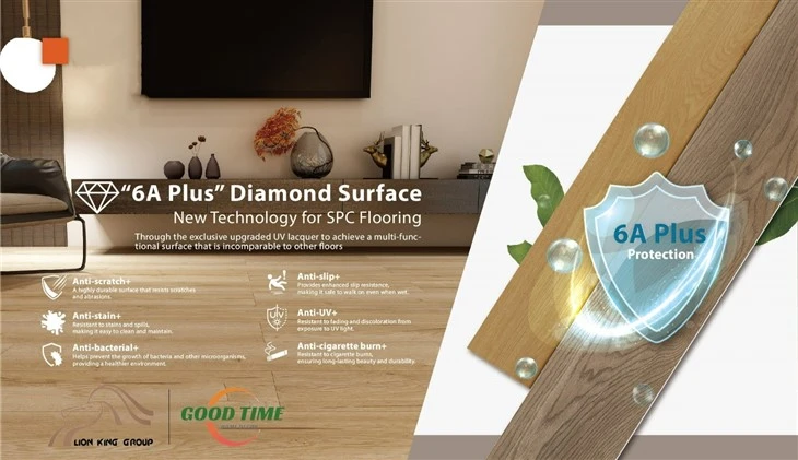 NATURAL WOOD DESIGN SPC FLOORING